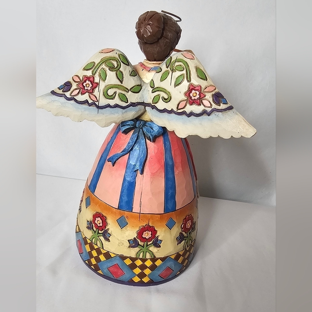 Jim Shore Bless This Kitchen Kitchen Fairy Angel Heartwood Creek With Box - Picture 4 of 14